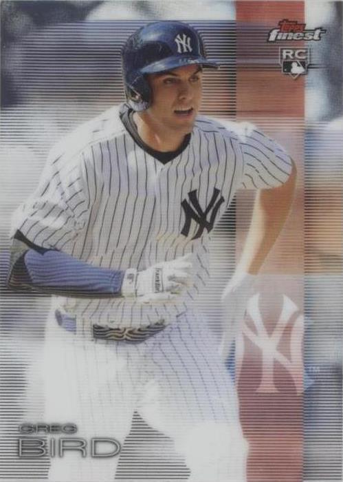 2016 Topps Finest - Greg Bird #17 - 1 of 1