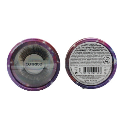 2x Catrice DEAR UNIVERSE 3D False Lashes Künstliche Wimpern C02 I AM CURIOUS