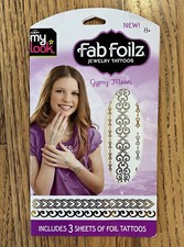 Fab Foilz Jewelry Tattoos Gypsy Moon
