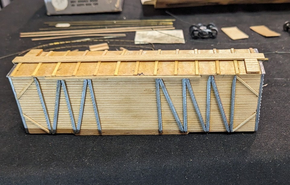 Quality Craft Models 2x Unassembled HO Train Car Kits + 1x Partially Assembled eBay