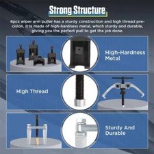 Universal Scheibenwischer Abzieher Werkzeug - Einfache Montage Für Auto Wischerarme 10-30mm