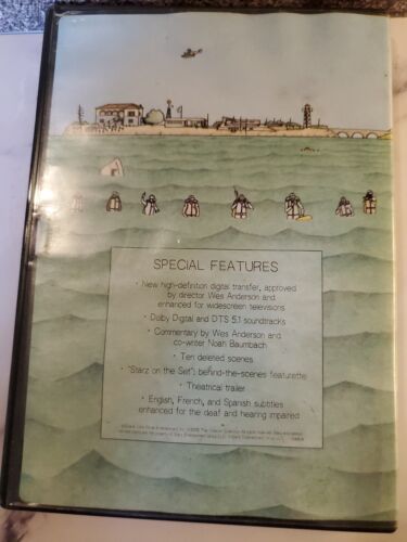 The Life Aquatic with Steve Zissou DVD Bill Murray Wes Anderson Criterion Coll. - Picture 2 of 4