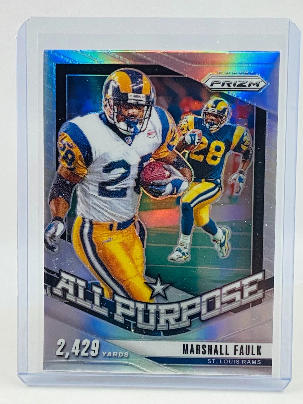 2024 Panini Prizm Marshall Faulk All Purpose Silver #5