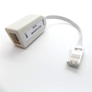 Adsl bt microfilter for telephone line phone filter connector ... Linea adsl
