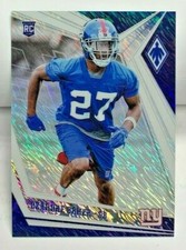 DeAndre Baker 2019 Panini Phoenix WHITE SHIMMER Prizm Refractor RC #142 - GIANTS