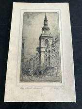 early 1900s mounted engraving 