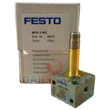 New In Box FESTO MFH-2-M5 4573 Solenoid Valve