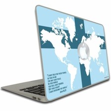 John 16:33 Bible Verse Macbook Air or Macbook Pro Skin - FREE SHIPPING