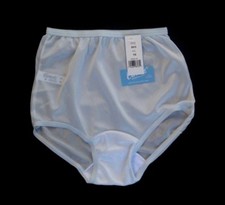 Carole Children's 100 Nylon Full-Cut Blue Brief Size 10