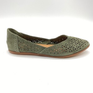olive green slip on shoes