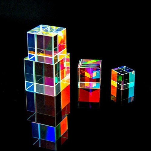 1pc X-Cube Prism RGB Combiner Cross Dichroic Prism Polyhedron Pyramid Decoration - Picture 6 of 8