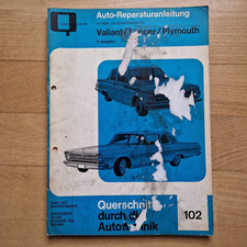 Chrysler Valiant Lancer Dodge Plymouth ab 1962 - 1966 Reparaturanleitung Nr. 102