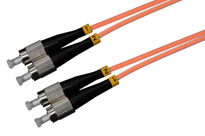 CONBIC  3m FC FC Fibre Optic Cable OM1 Duplex 62.5/125 Multimode Fibre Optic Cable