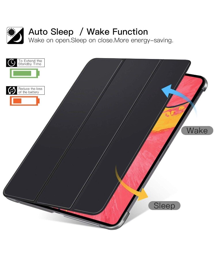 Ztotop Case for iPad Pro 11" 2018 Slim Lightweight Trifold Stand Smart Cover eBay