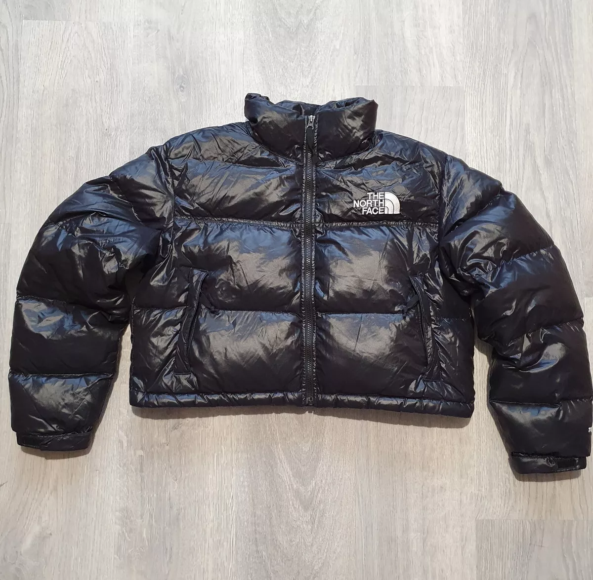 North face shop short puffer jacket