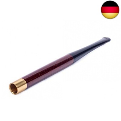 13 cm Zigarettenspitze aus Holz, Handgefertigt, Glatt, wahlweise in Regular