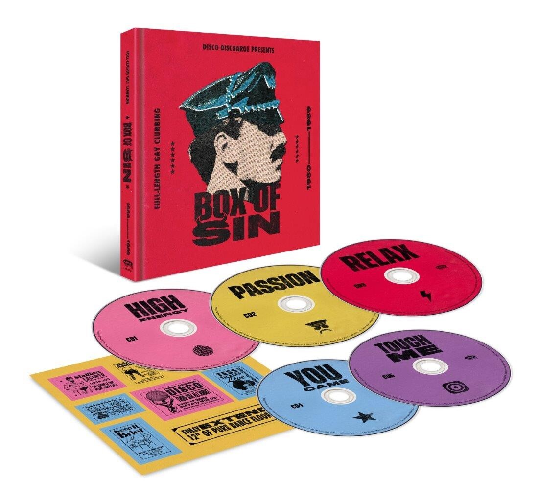 Various Artists | Disco Discharge Presents Box Of Sin | 5xCD