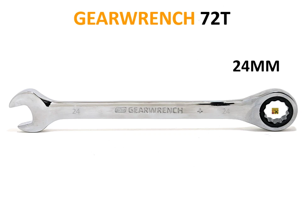 NUEVA LLAVE DENTADA LLAVE DE TRINQUETE 12 PUNTOS MÉTRICA MM, SAE PULGADAS 72T TAMAÑO DE SELECCIÓN Foto 4 de 4