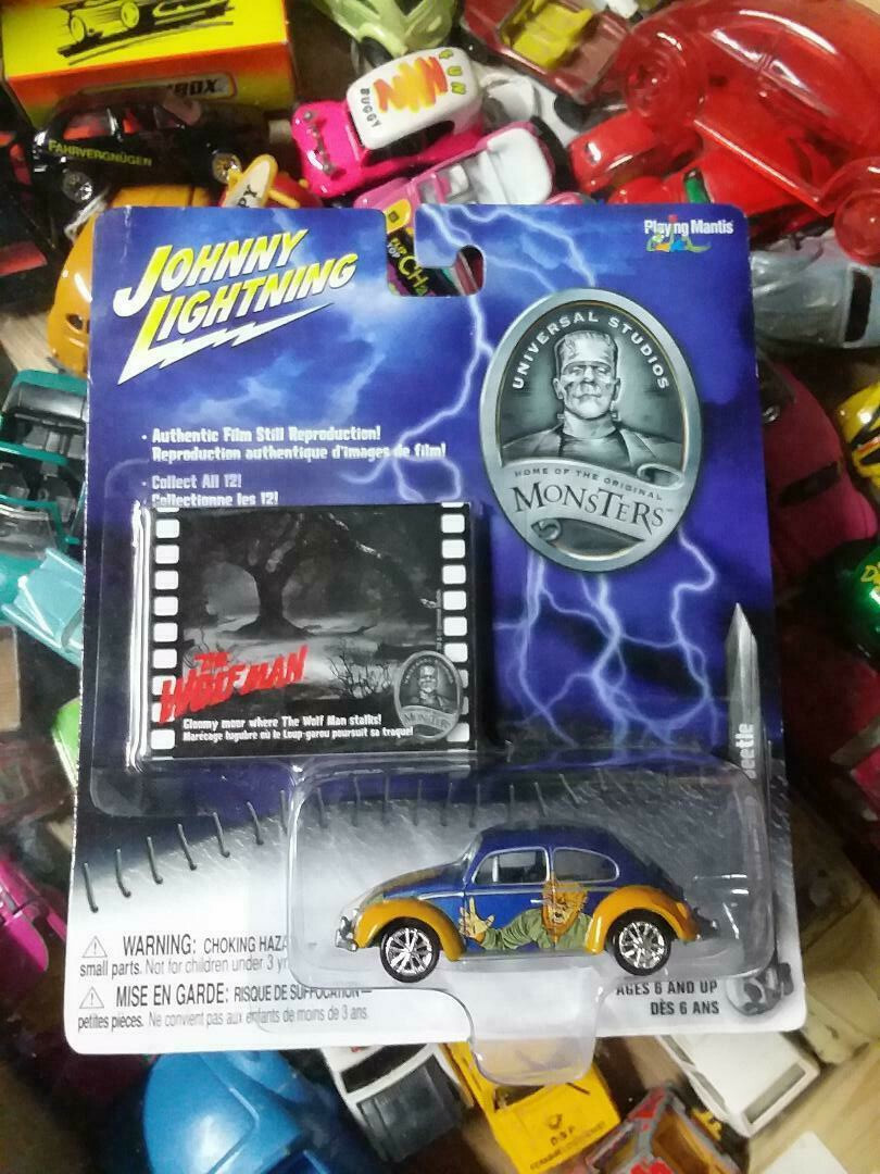 ジョニーライトニング　BUG BOMB ビートル 2 LOT Johnny Lightning BASEBALL Volkswagen & MOTORMAX