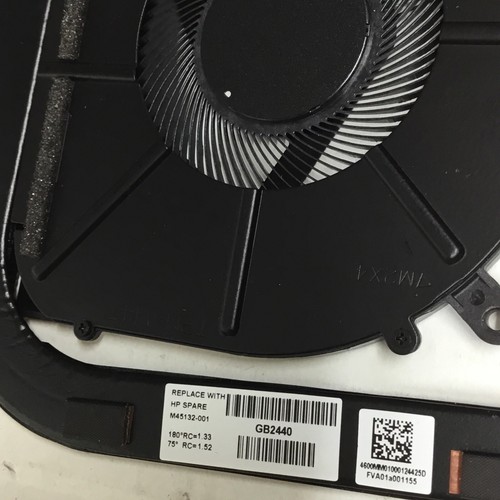 HP Pavilion X360 15 15-ER 15T-ER CPU Cooling Fan w Heatsink M45131-001 Genuine - Photo 2/3