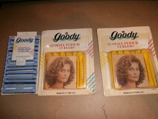 Vintage 1989 Goody Small Medium Hair Perm Curlers in Pack - unused