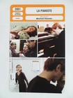 CARTE FICHE CINEMA 2001 LA PIANISTE Isabelle Huppert Benoît Magimel A.Girardot