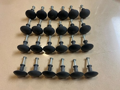 Ikea Hemnes Knobs With Screws ( Set of  12) Part # 117615