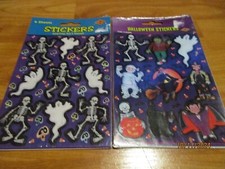 Beistle Halloween Spooky Stickers Varied Vintage U Pick NOT a LOT