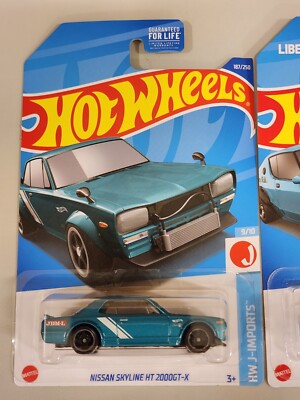 HotWheels Nissan Skyline HT 2000GT-X +2000GT-R LBWK 174/250 187