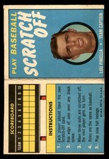 1970 Topps Scratch-Offs Baseball #17 Lou Piniella GD *d3