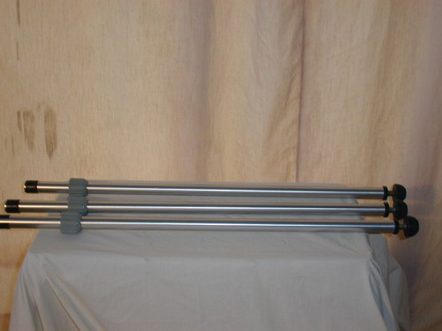 3 Manfrotto Bogen leg extensions with leg collars for manfrotto/bogen 3050/3051 - Picture 1 of 3