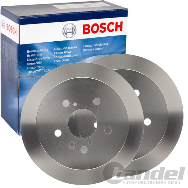 2X Bosch Bremsscheiben Ø288Mm Hinten Passend FÜR Lexus Rx Toyota Highlander-image