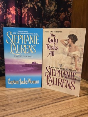 Captain Jacks Woman and The Lady Ricks All By Stephanie Laurens Lot Of Two...