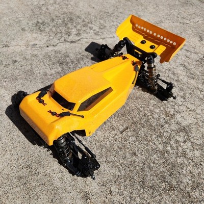 Tekno ET410.2 1/10 Electric Racing Truggy Slider Chassis w/ Body 