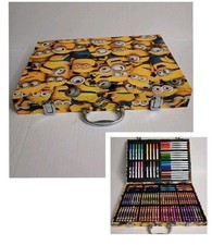 Crayola Despicable Me Minions Inspiration Art Case Portable 120 Piece Set