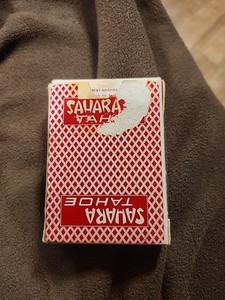 VTG SAHARA TAHOE CASINO DECK OF PLAYING CARDS