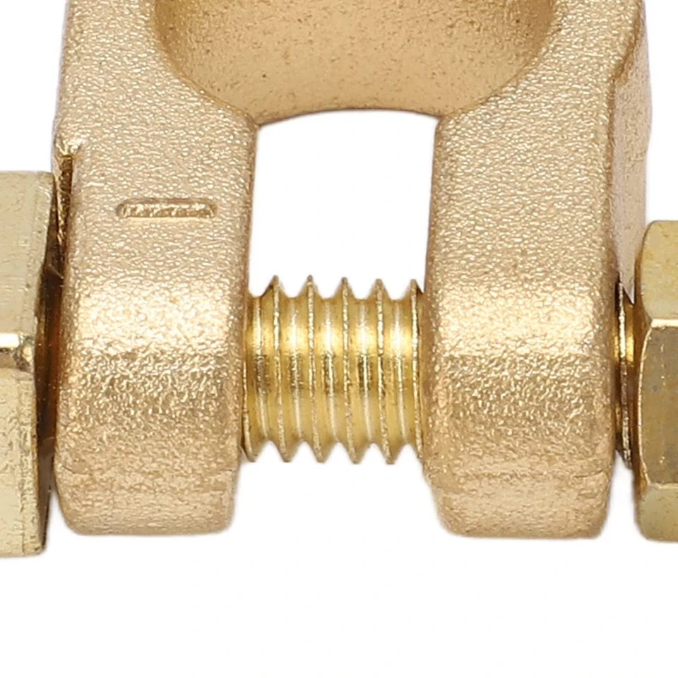 New Pair SAE to JIS Car Battery Terminal Connector, Clamps Positive Negative Top