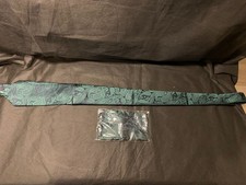 Green/Black Paisley Tie and Pocket Square Woven Classic Necktie Handkerchief Set