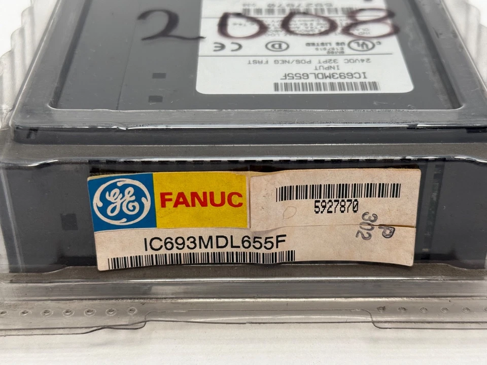 Fanuc IC693MDL655F Input Module 24VDC 32PT POS/NEG IC693-MDL-655-F GE - Image 3 of 4
