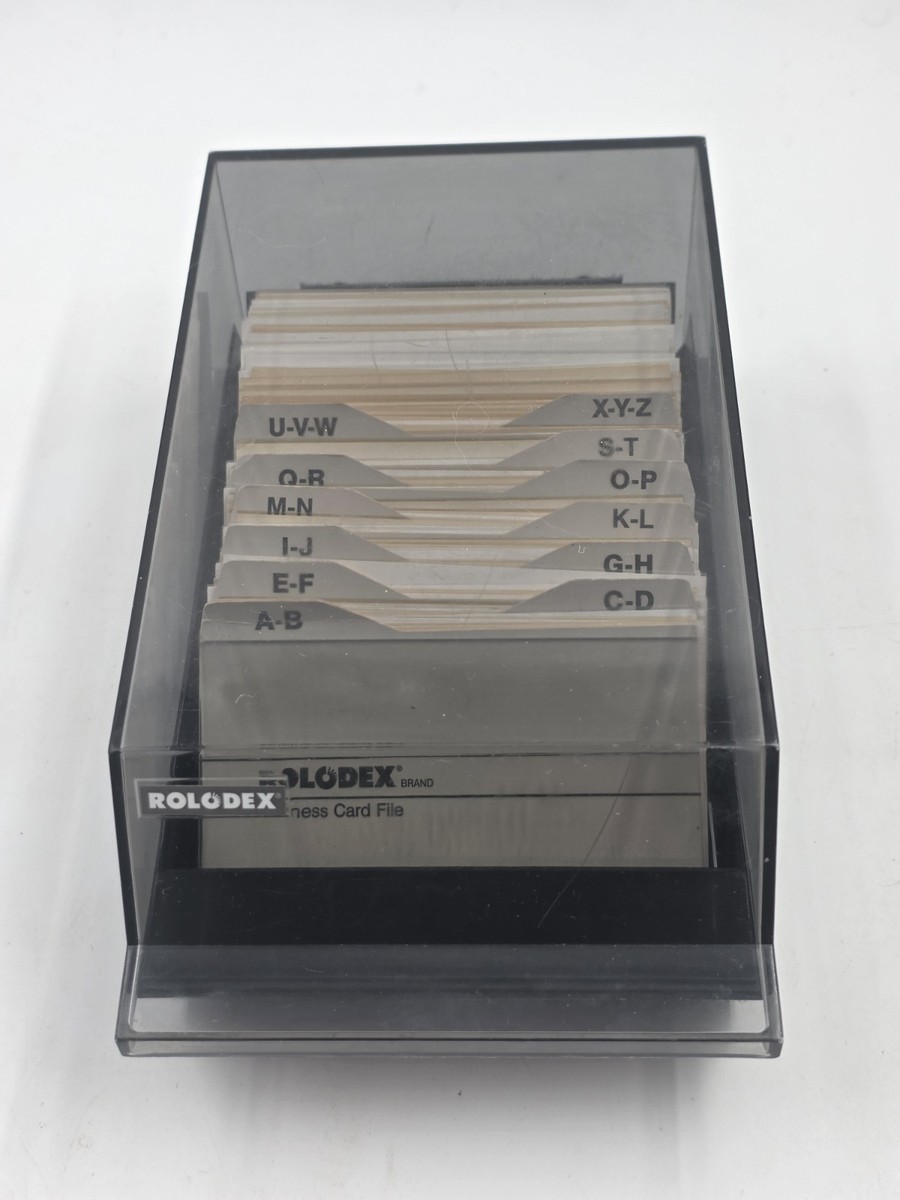 rolodex transparent business card sleeves while the case can be taken apart for easy cleaning Rolodex Vinyl Business Card Book