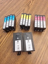 Lot Of 12 Color 935 Hp Empty Cartridges And 2 934xl Cartridges
