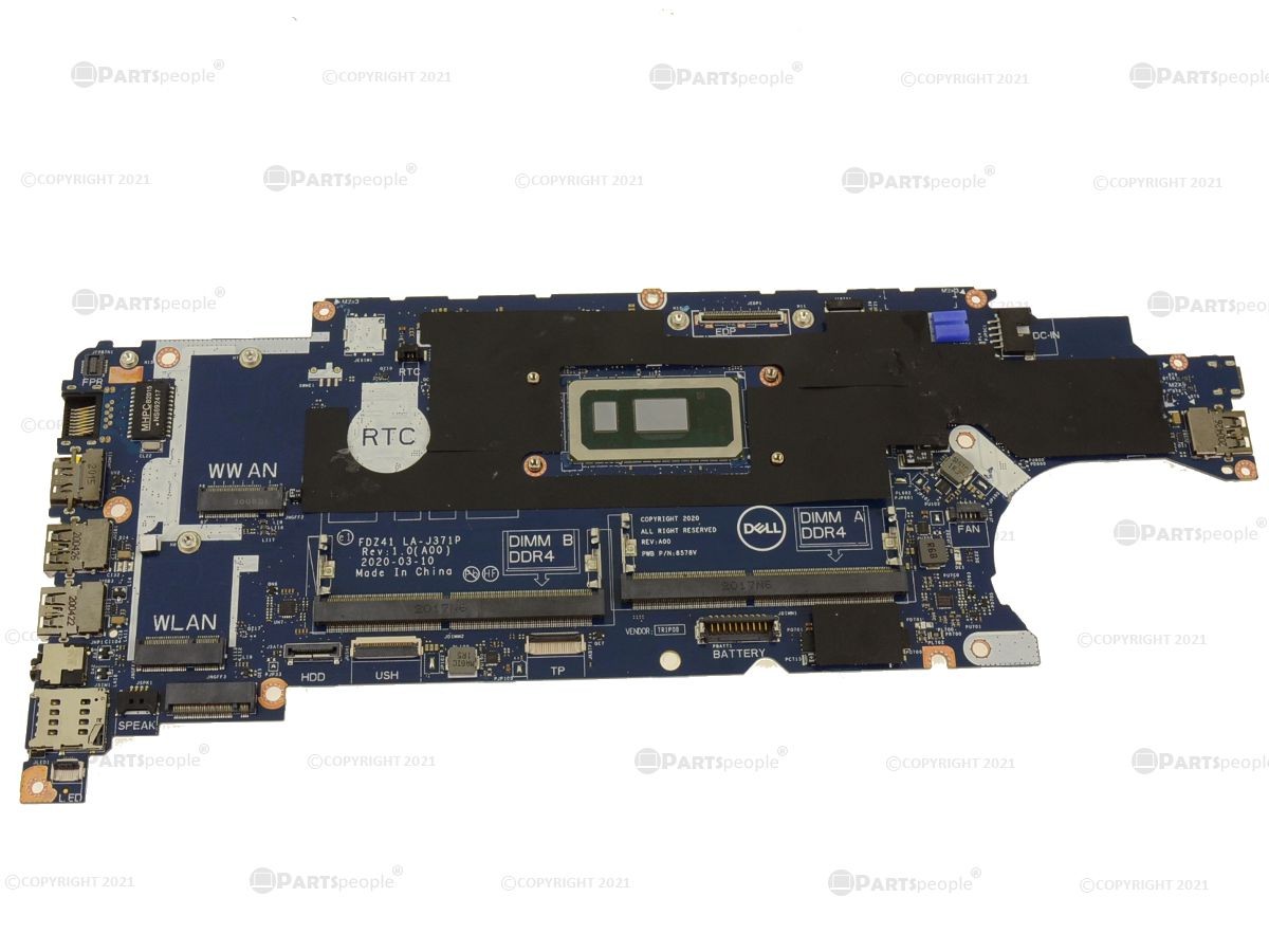 Dell OEM Latitude 5410 Motherboard System Board 1.7GHz i5