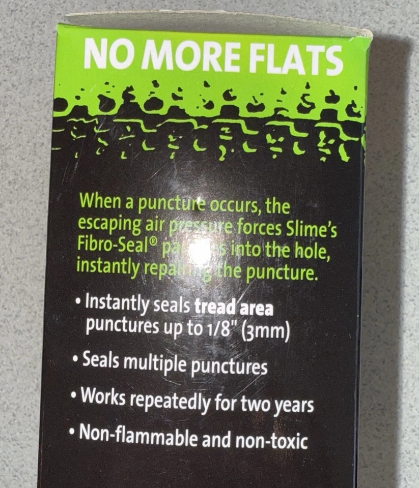 NUEVO Tubo de neumático de bicicleta autosellante Slime 700c x 19mm-25mm 48mm tiene válvula Presta Foto 2 de 4