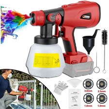 Cordless Paint Sprayer for Milwaukee 18V Batteries 200W Electric Paint Spray Gun