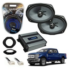 Fits Ford F-250 F-350 F-450 17-18 Harmony Speaker Upgrade Package C69 HA-A400.4