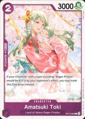 OP13-060 Amatsuki Toki Common One Piece TCG Karte OP13