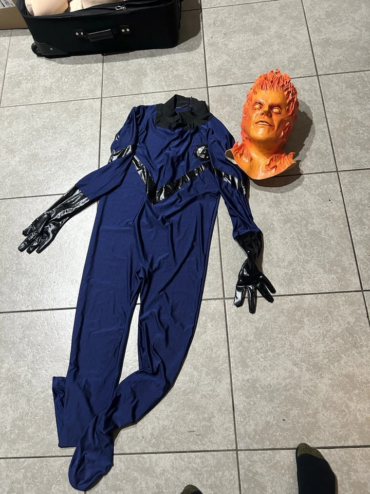 Disfraz Antorcha Humana (Fantastic 4) Marvel Foto 2 de 4