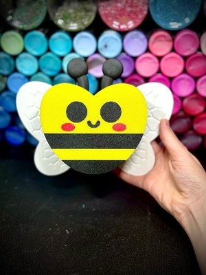 {Unpainted} Bee Mine - Candy Box, Magnet, or Keychain