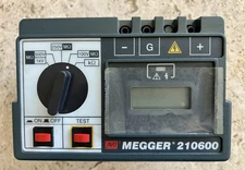 AVO Megger 210600 Insulation & Continuity Tester (Biddle) Portable Test Unit