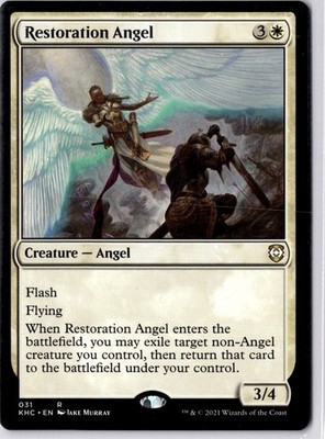 Restoration Angel Commander: Kaldheim Regular NM R 031